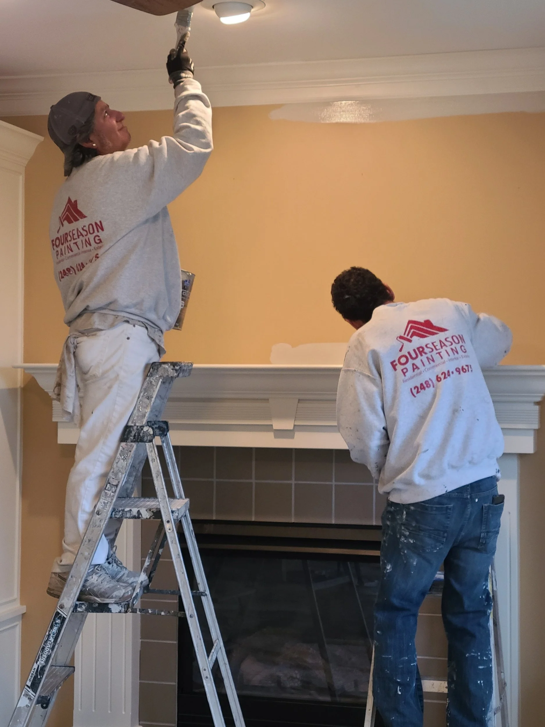 Since 1995 - Four Season Painting provide interior house painting serving in Northville Township, MI and surrounding areas in Southeast Michigan..