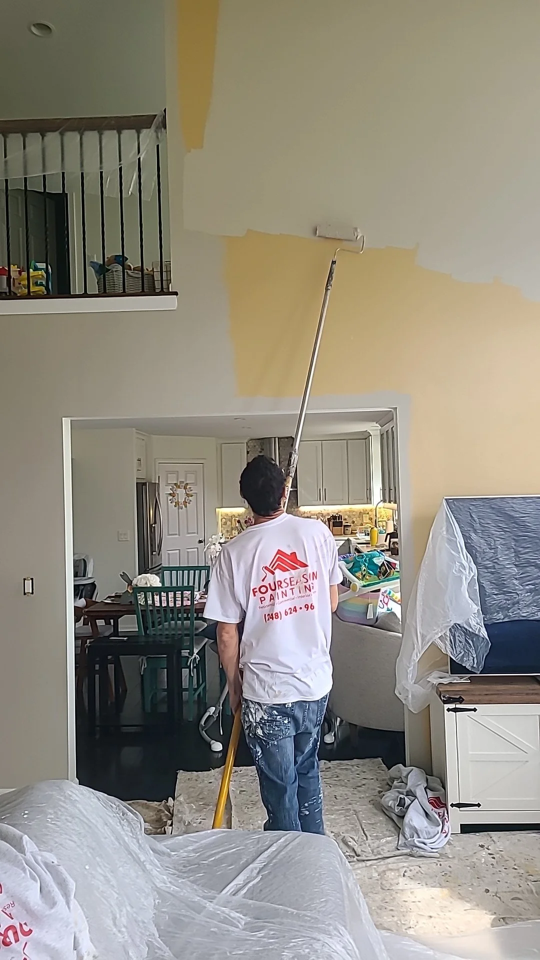 are you looking for local house painters in commerce township, Michigan, At Four Season Painting we deliver full - service house painting throughout Commerce township, Michigan,