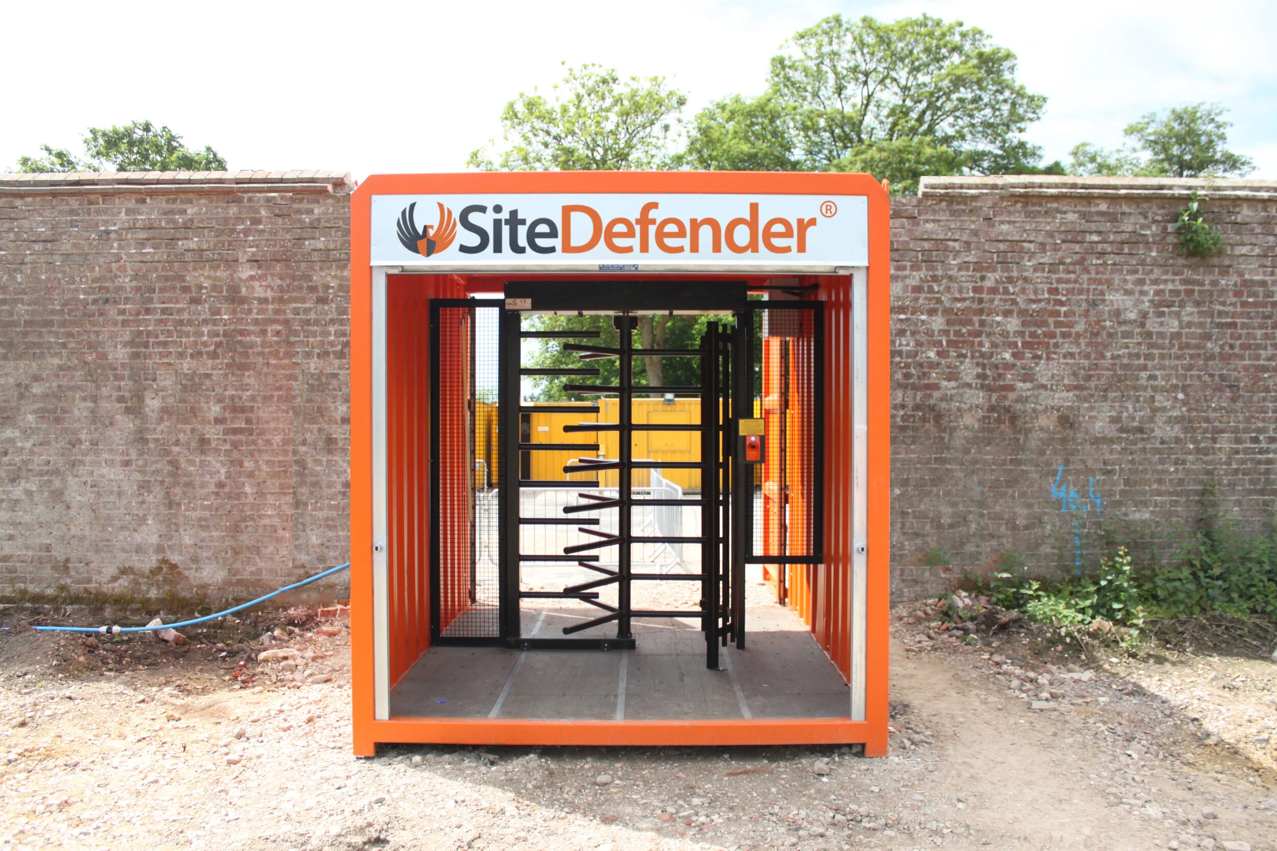 SiteDefender Construction Site Turnstle Access Control