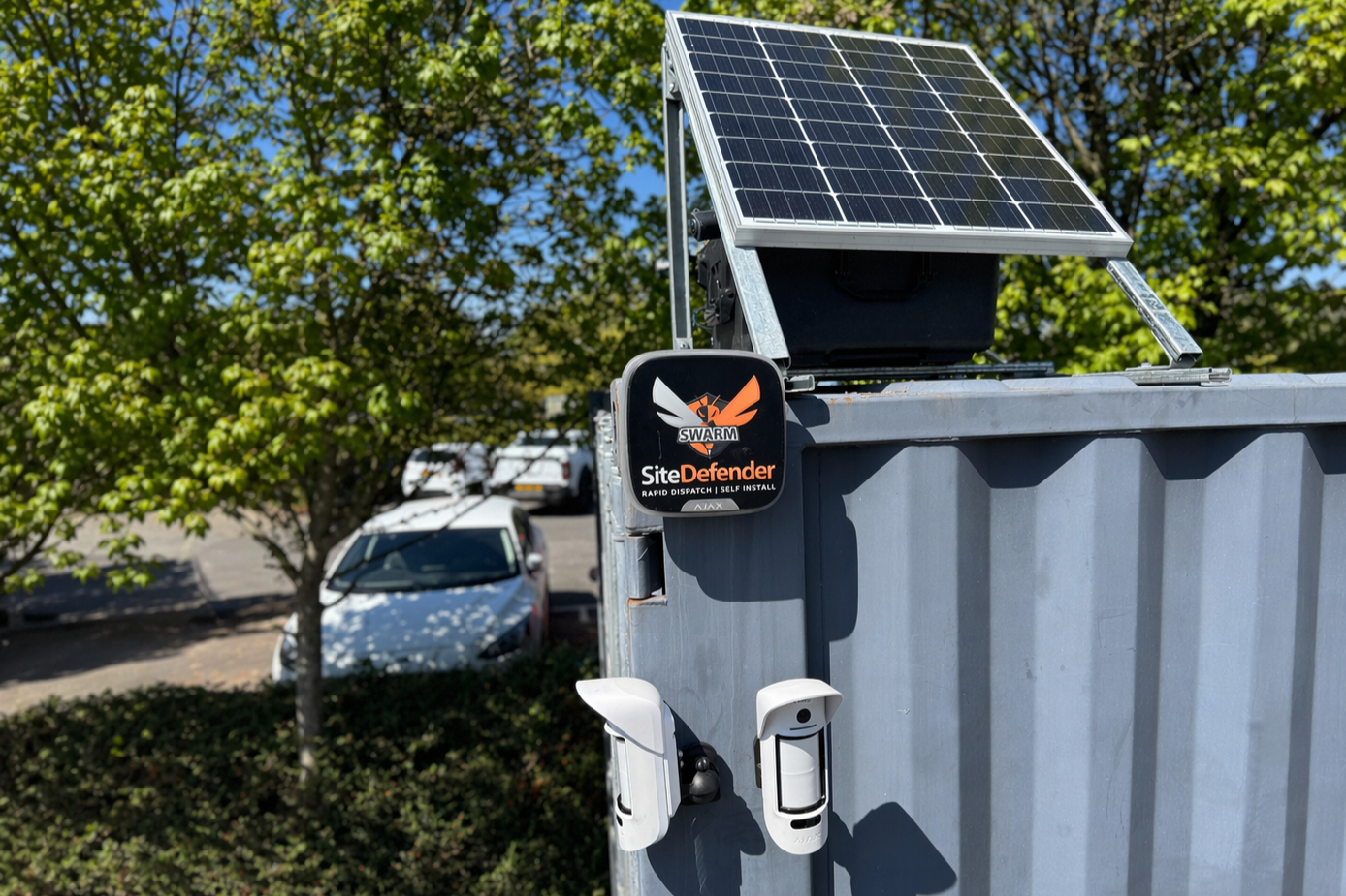 SiteDefender Solar SWARM - Solar Panels, Ajax Cameras