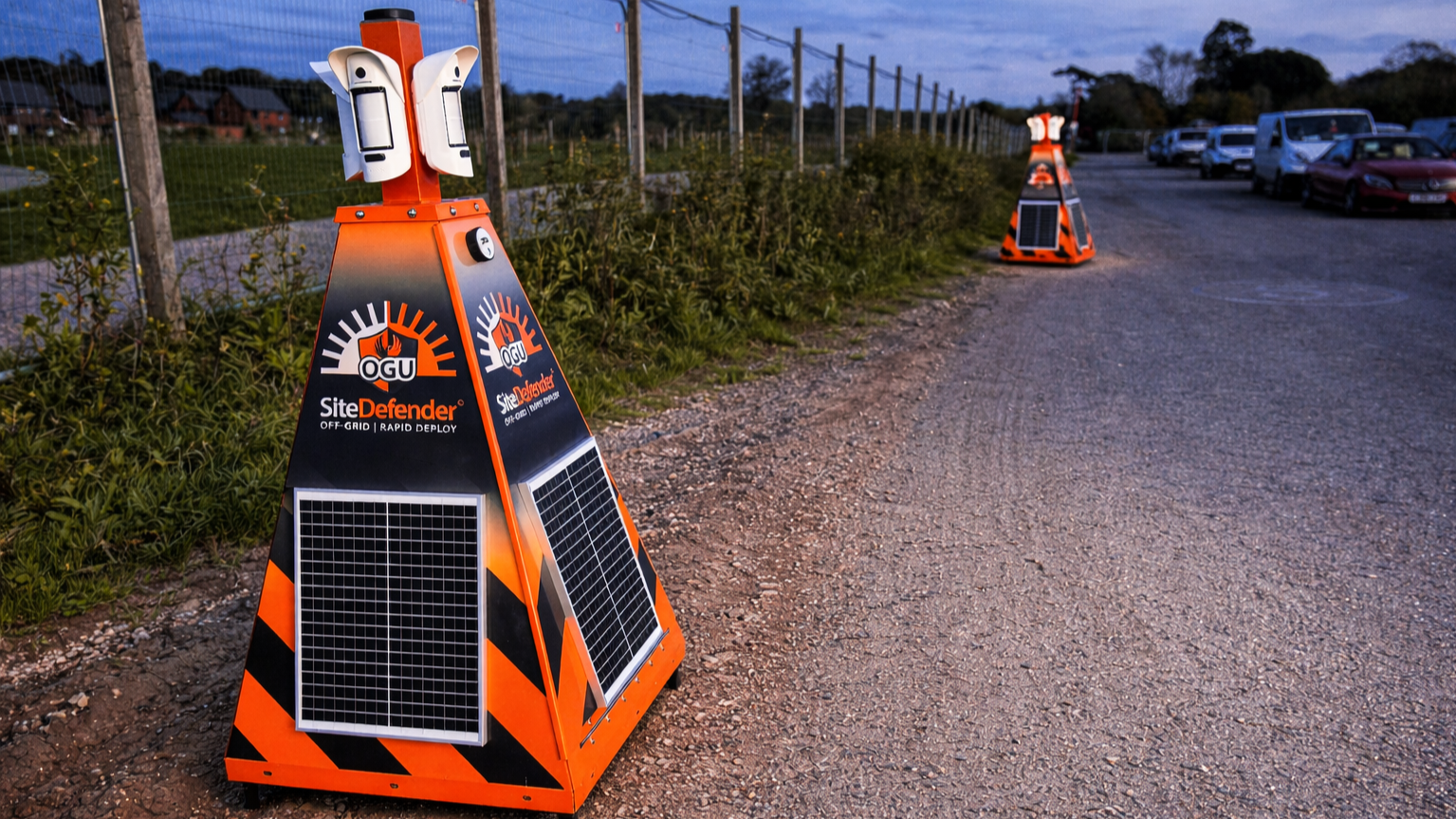 SiteDefender OGU - Solar powered Off Grid Security Unit