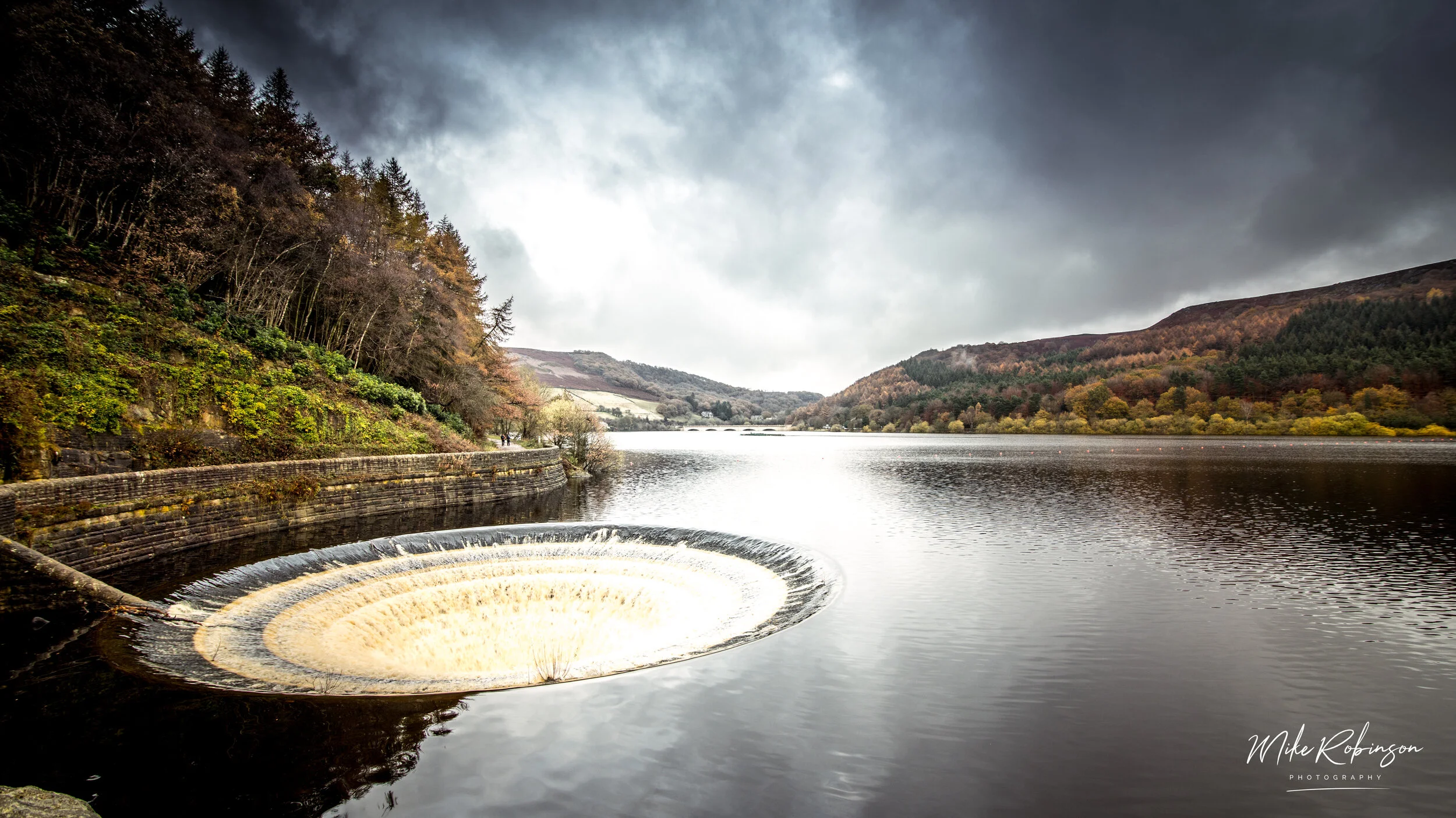 Ladybower Reservoir - plug hole