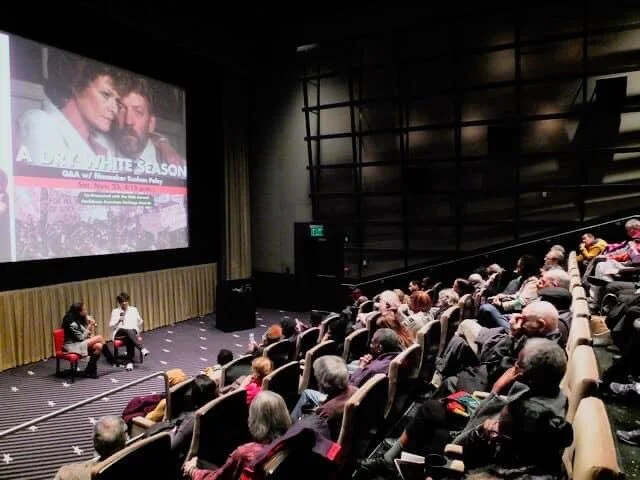 CHARDELLE MOORE MODERATES 30TH ANNIVERSARY SCREENING OF "A DRY WHITE SEASON"