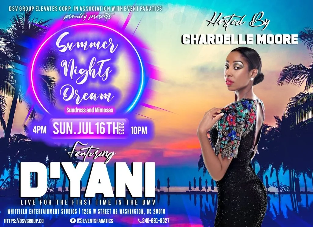 Chardelle Moore to Host Summer Nights Dream - Sundress &amp; Mimosas ft. D'yani