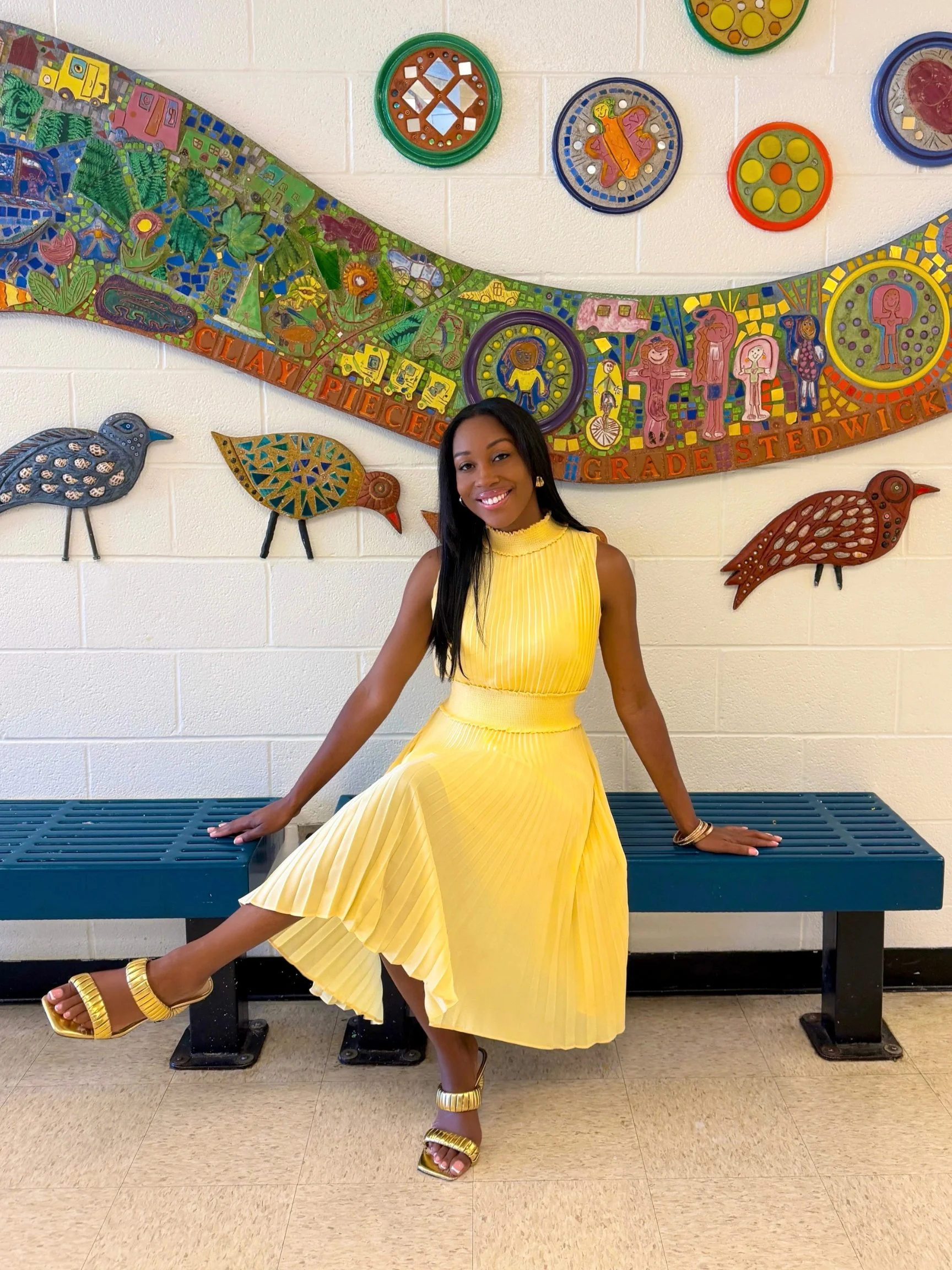 Chardelle Moore Empowers Students at Stedwick  Elementary School Career Day