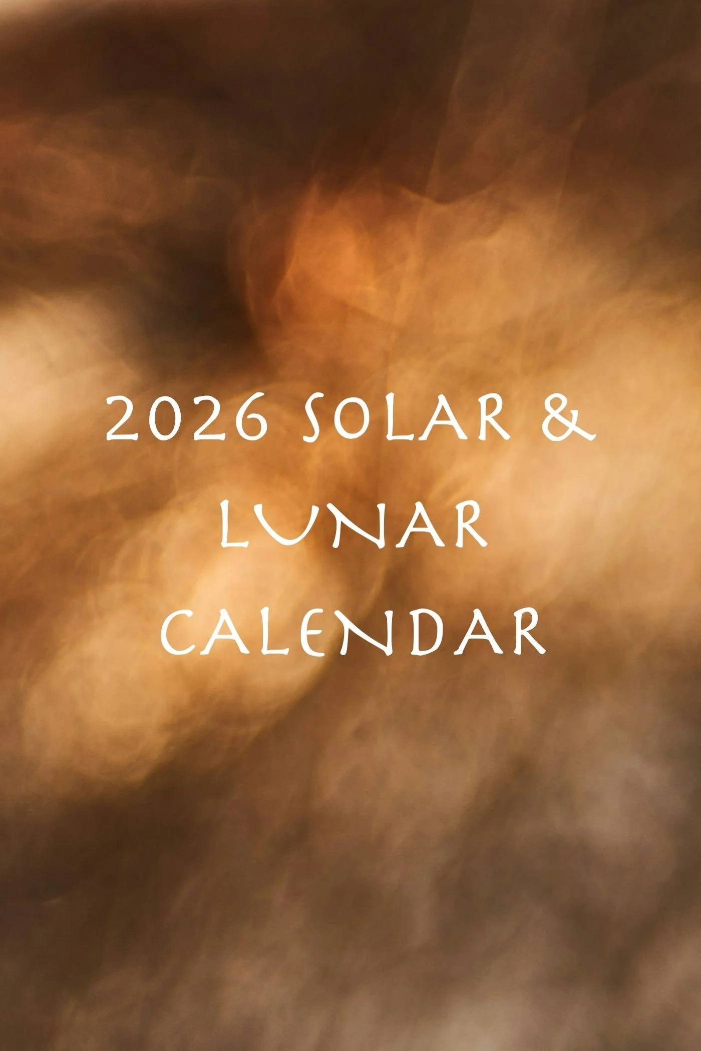 2026 Solar &amp; Lunar Calendar