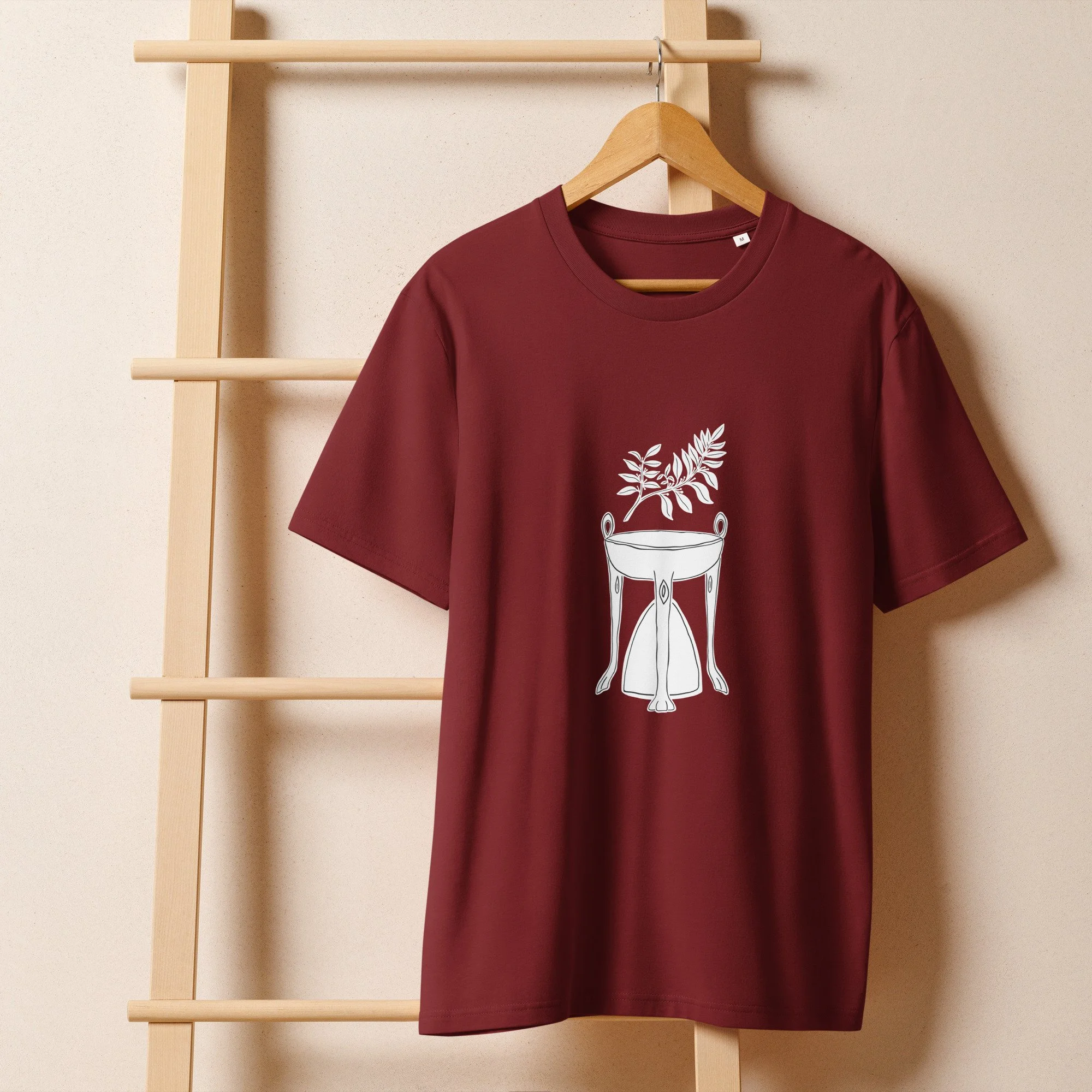 unisex-organic-ribbed-neck-creator-2.0-t-shirt-burgundy-front-69d524c242b6d.jpg