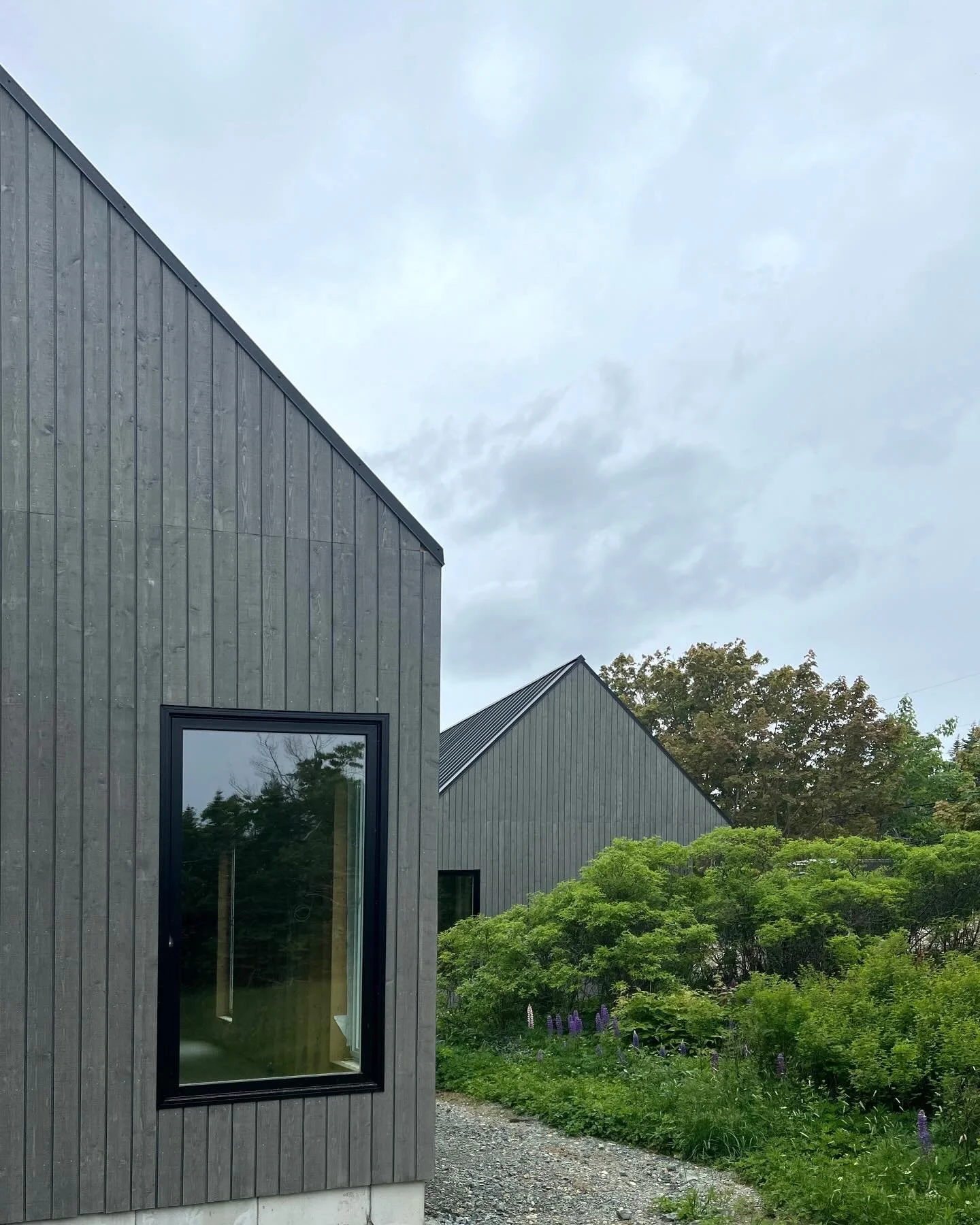 In Construction | Two barns nestled in the landscape.

Design Team
Evan Hoyles
@mattbenteau 
.
.
.
.
.
#architecture #design #newfoundland #explorenl #yyt #nlarchitecture #newfoundlandarchitecture #stjohns #newfoundlandbuzz #hoylesarchitecture