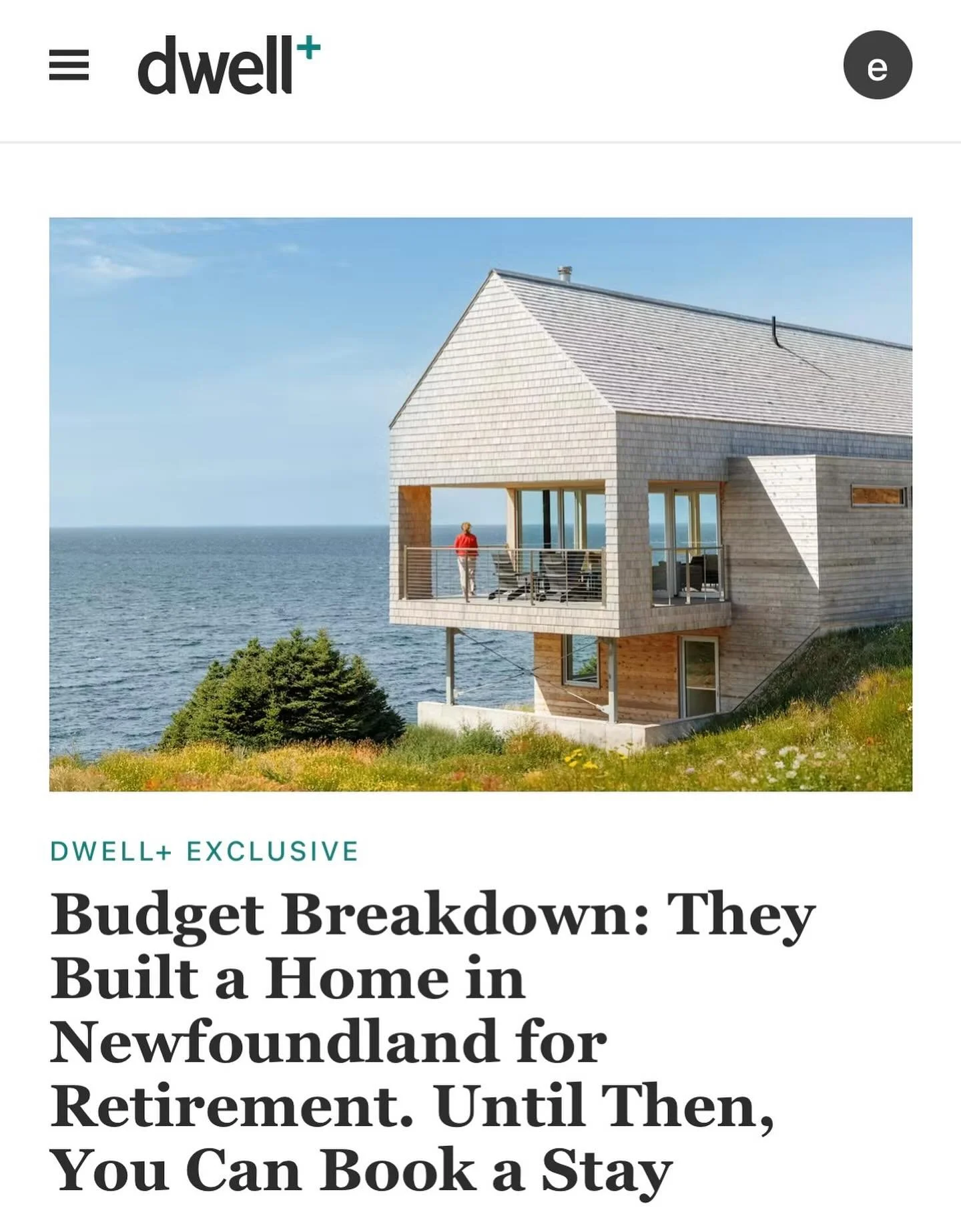 We&rsquo;re thrilled to share that Windhaven has been featured in @dwellmagazine !

A huge thank you to our incredible clients and everyone who helped bring this project to life.

Read the full article through the link in our bio.

Photography:
@jane