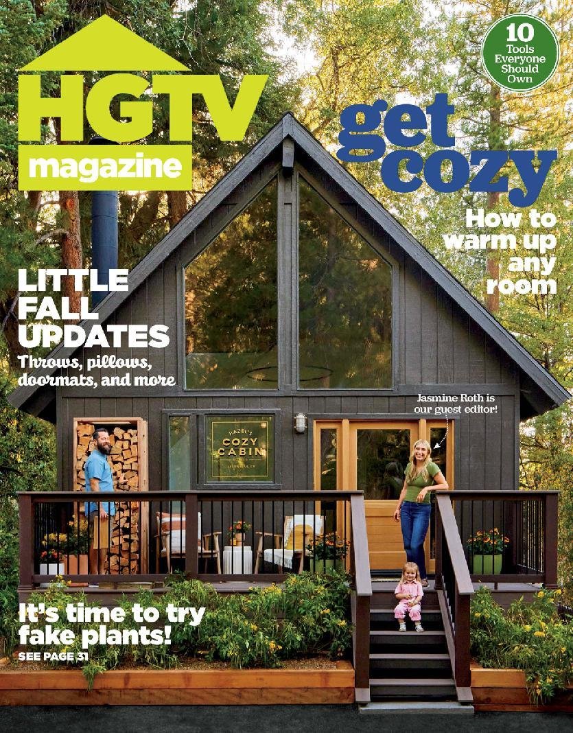 Hazel's Cozy Cabin Jasmine Roth & HGTV — Bohler Builders Group