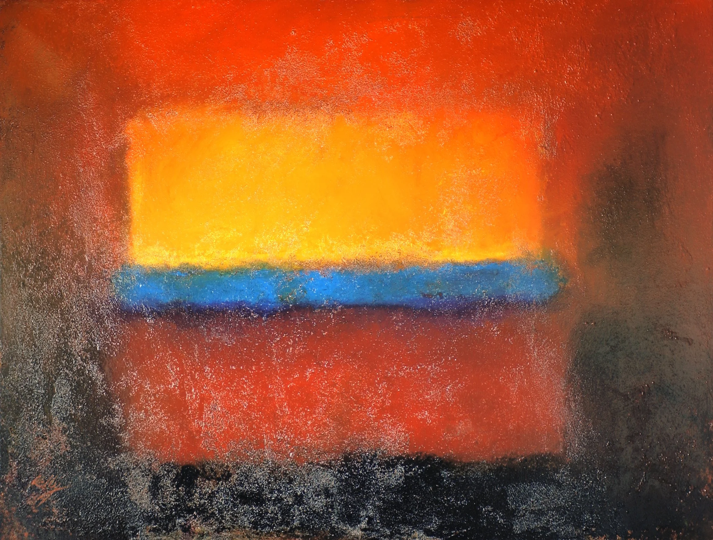 Heldenleben, Strauss

 

 Sold  120 cm by 80cm Oil  and sand on Canvas 