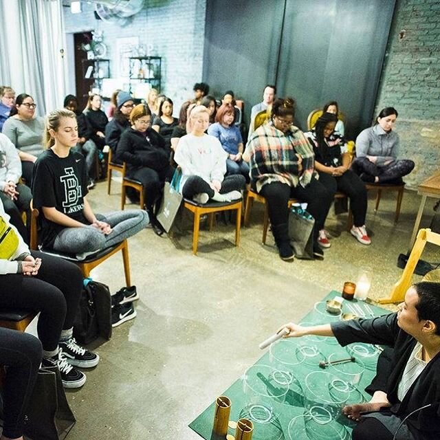 We&rsquo;re still riding the wave of energy from the #DateYourSelf event we hosted this past weekend at @exchange312. Thank you to our guests, speakers, wellness providers and vendors for making this wellness experience a truly meaningful event. .
.

