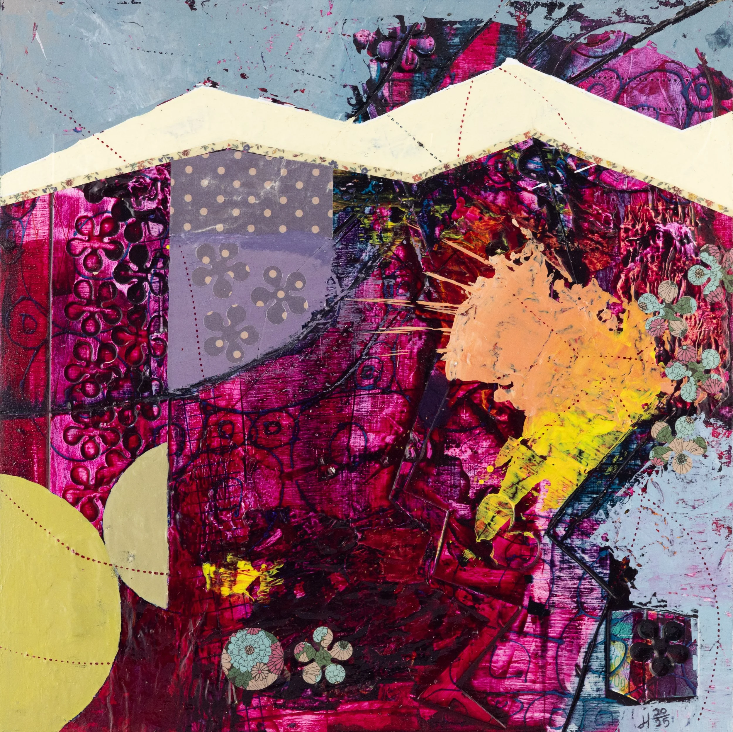 Crimson Cartography (sold)