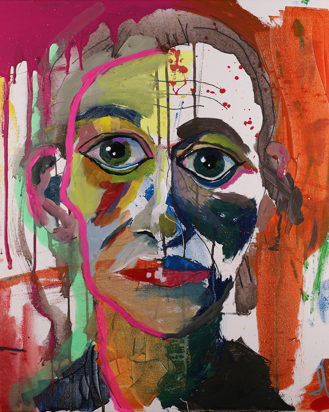 Title: Woke this Way
Artist: @jasonahnsonart

#painnting