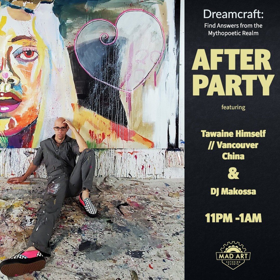 Cherokee Street Theater Co is hosting Jason Hanson's Dreamcraft After Party! Music from Tawaine Himself//Vancouver China &amp; DJ Makossa 

MAR 12th, 11PM-1AM @ MAD ART GALLERY

Mad Art Gallery Jason Hanson Art Get Tickets Now: Click link in bio
.
.
