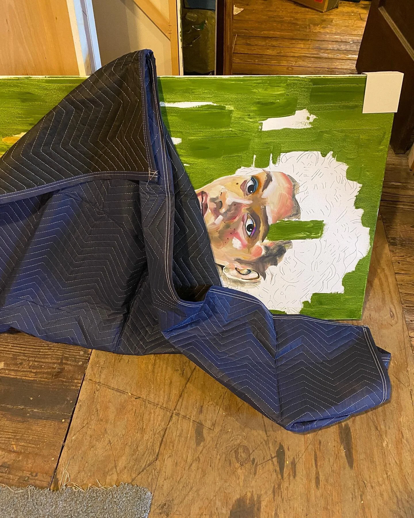 Finished packing for my big show next weekend! This is a major endeavor, and it&rsquo;s totally worth it to share my work with more people. xo