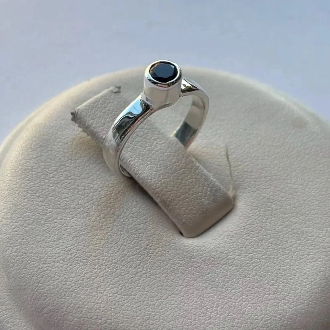  Amethyst set in sterling silver 