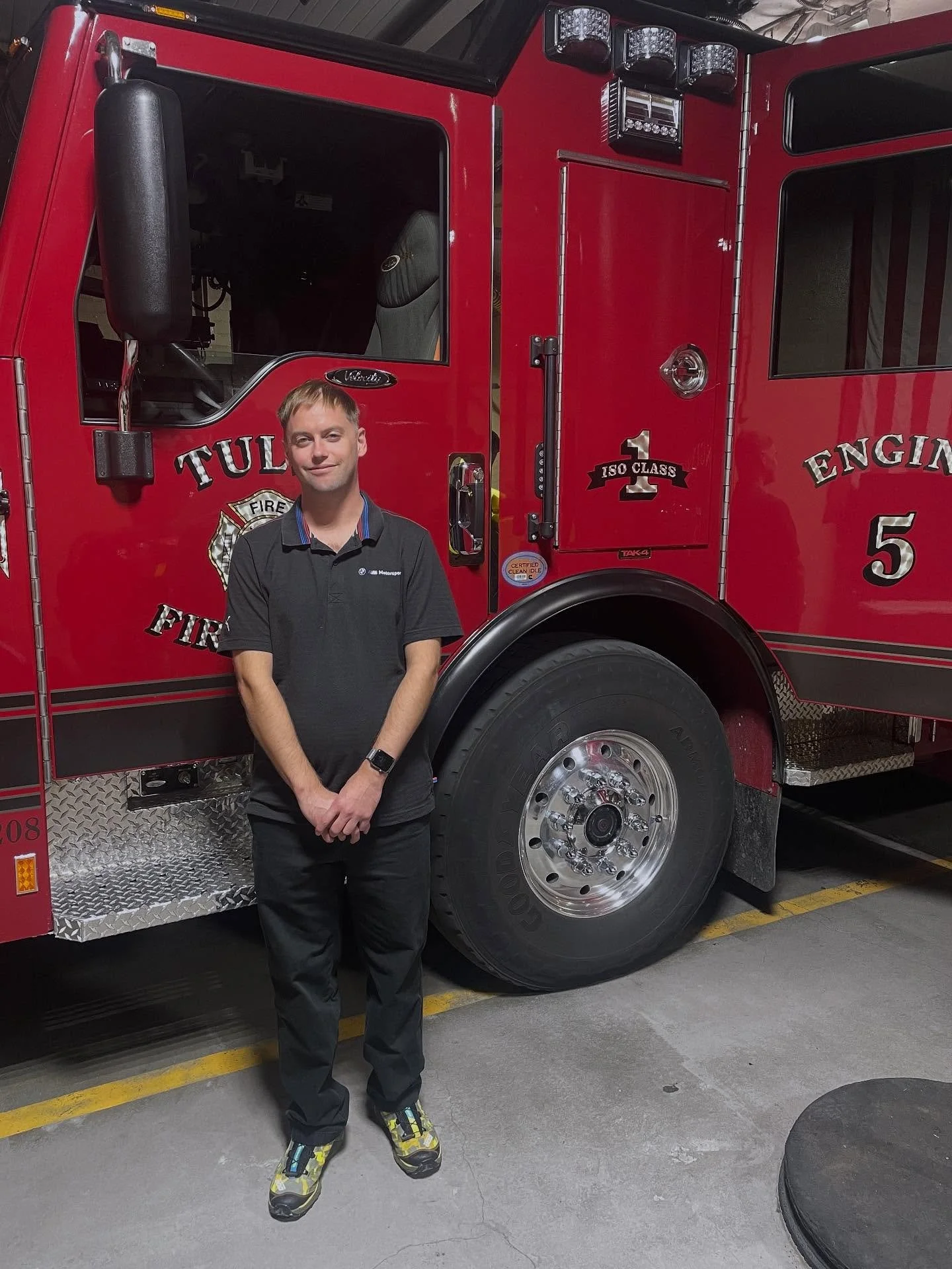 Can I take a photo with the fire truck? 🚒