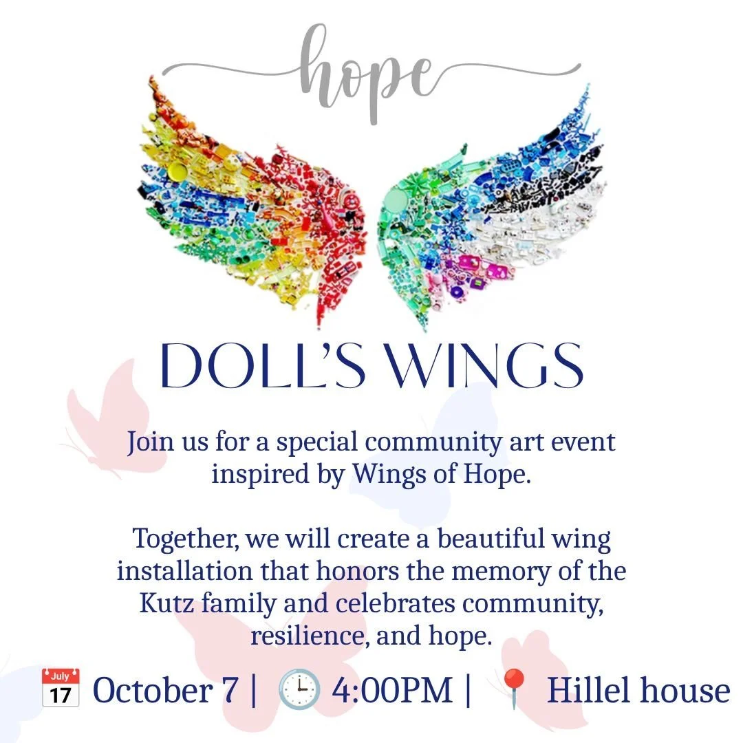 Join us on this important day for Israel as we come together through art to remember, reflect, and connect as a community. 🇮🇱💙