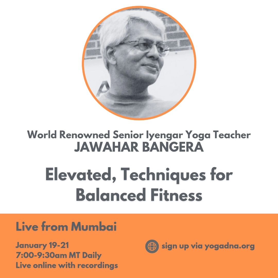 📚 Jawahar brings a depth of knowledge about the body, how it works, and its mechanics through yoga. 

In this workshop he will share practice methods that impart the intricate understanding of the physicality and physiology of the body through Iyeng
