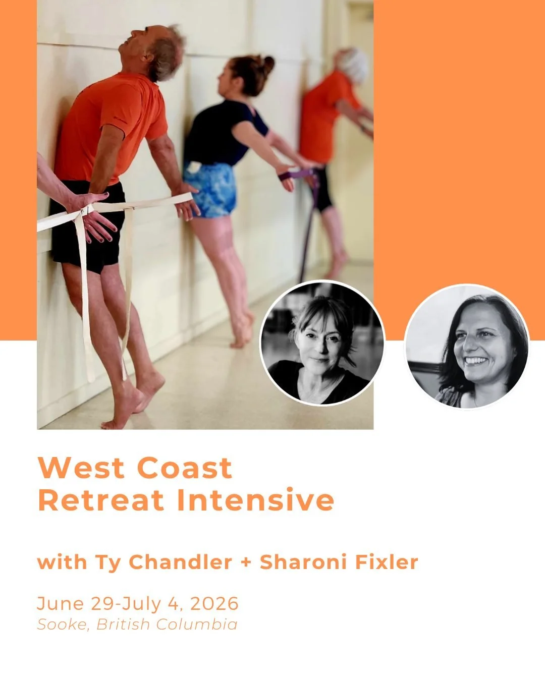 🪷 West Coast Retreat Intensive with Ty Chandler + Sharoni Fixler 🌊

Next summer you're invited to join senior teachers Ty Chandler and Sharoni Fixler for a transformative week of practice with the back drop of the west coast's natural beauty to unp