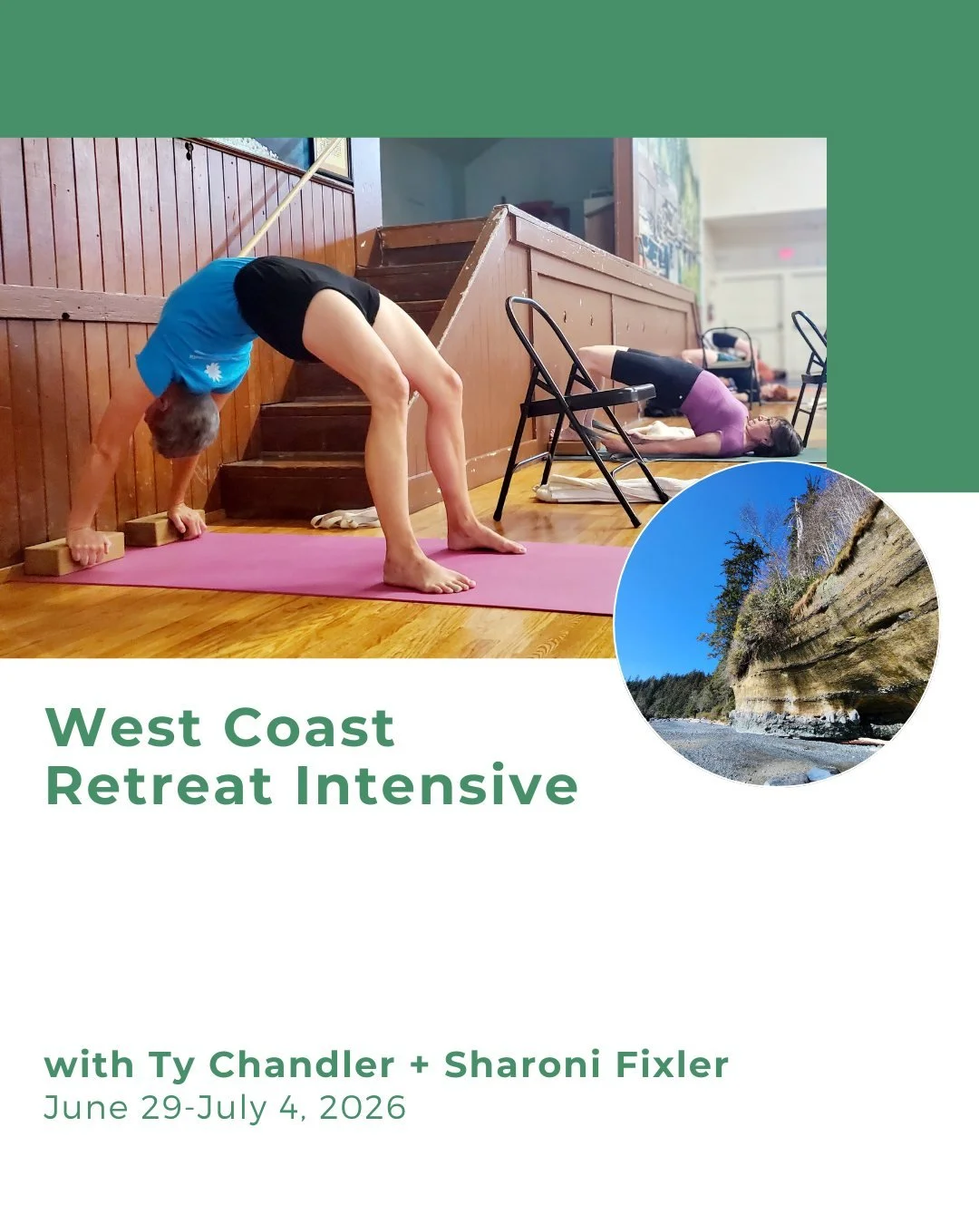 🪷 West Coast Retreat Intensive with Ty Chandler + Sharoni Fixler 🌊

Next summer you're invited to join senior teachers Ty Chandler and Sharoni Fixler for a transformative week of practice with the back drop of the west coast's natural beauty to unp