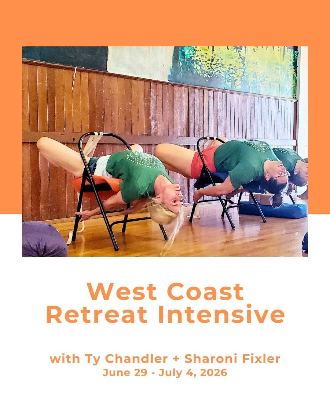 🪷 West Coast Retreat Intensive with Ty Chandler + Sharoni Fixler 🌊

Next summer you're invited to join senior teachers Ty Chandler and Sharoni Fixler for a transformative week of practice with the back drop of the west coast's natural beauty to unp