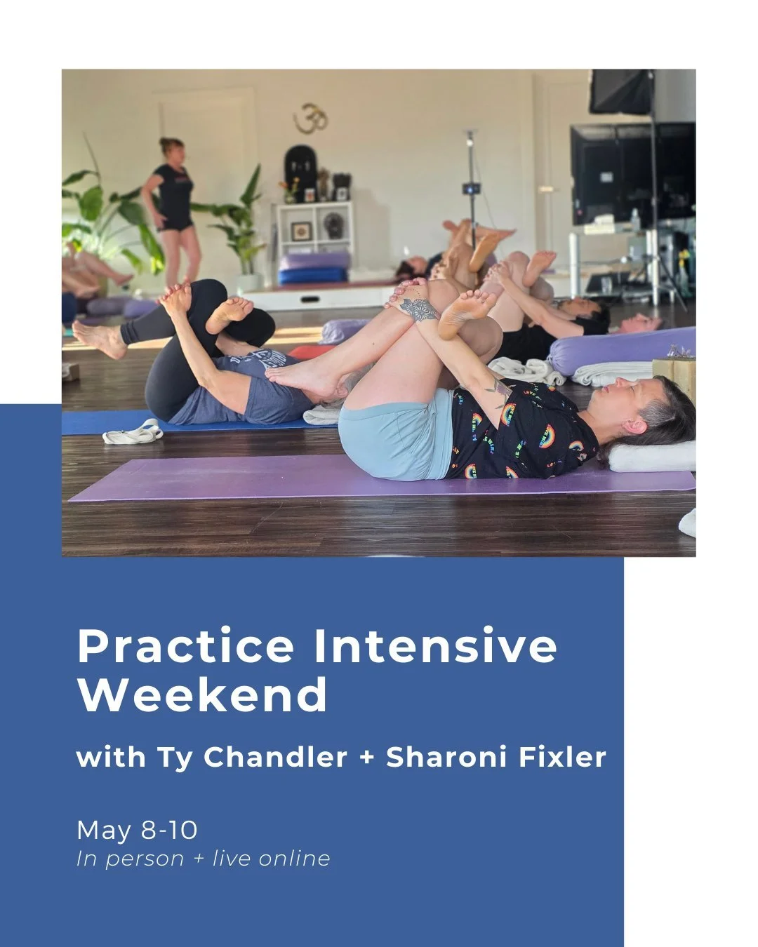 ✨ Practice Intensive Weekend with Ty Chandler + Sharoni Fixler ✨
Join us for a weekend of deep and dedicated practice with community 🦋

🔗 Link in bio to learn more

Evening restorative, rejuvenating morning openings, immersive pranayama and energiz