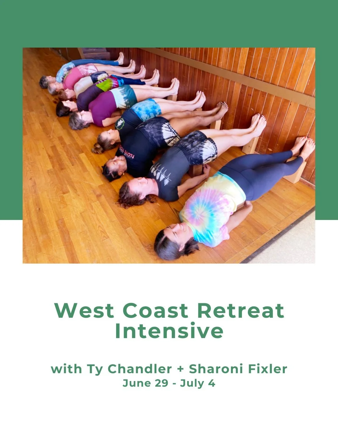 🪷 West Coast Retreat Intensive with Ty Chandler + Sharoni Fixler 🌊

Next summer you're invited to join senior teachers Ty Chandler and Sharoni Fixler for a transformative week of practice with the back drop of the west coast's natural beauty to unp