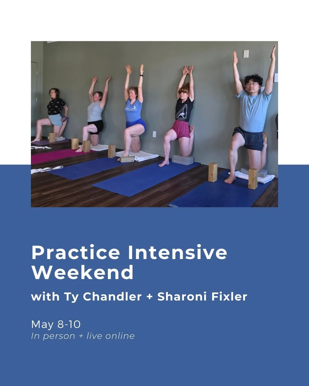 ✨ Practice Intensive Weekend with Ty Chandler + Sharoni Fixler ✨
Join us for a weekend of deep and dedicated practice with community 🦋

🔗 Link in bio to learn more

Evening restorative, rejuvenating morning openings, immersive pranayama and energiz