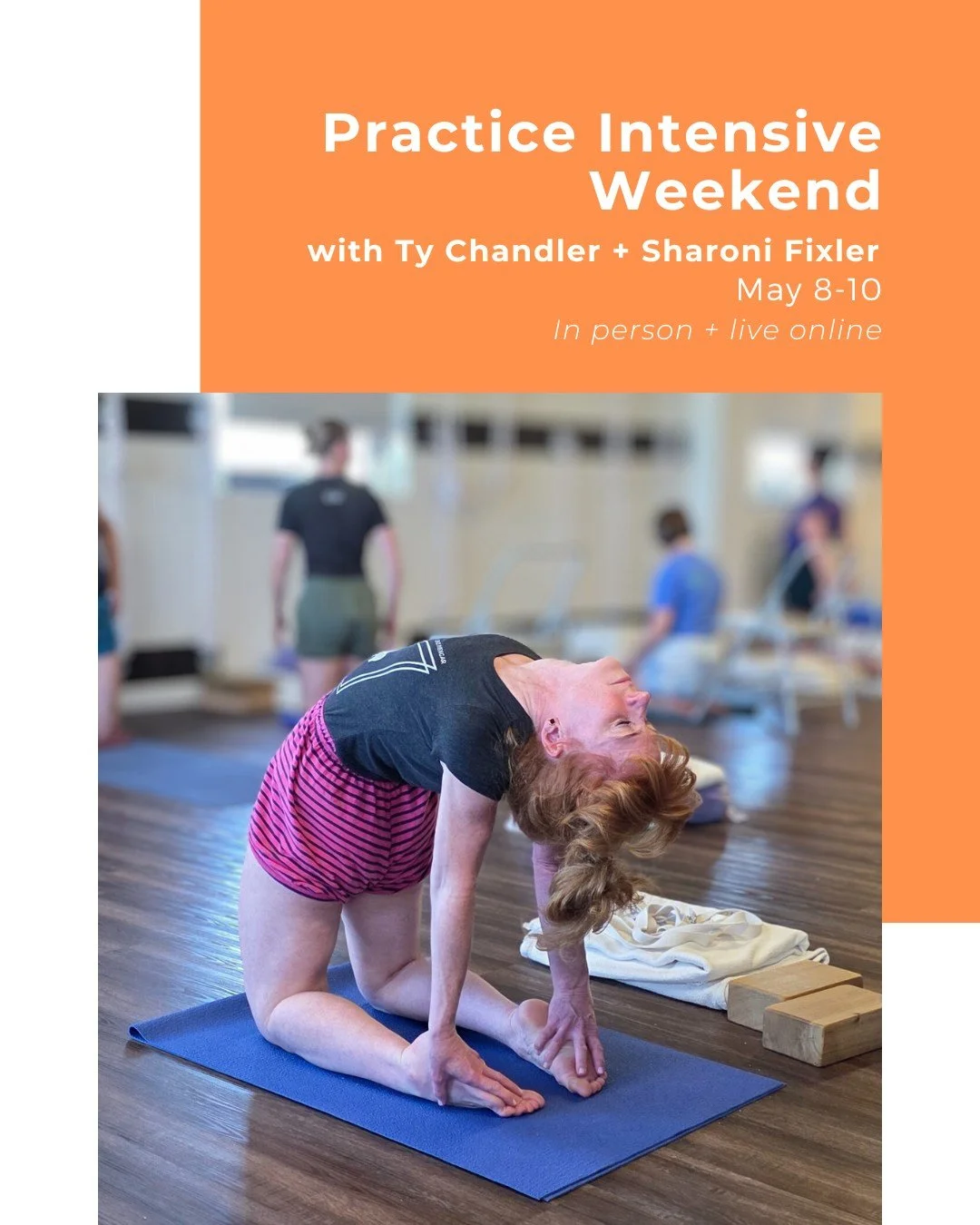 ✨ Practice Intensive Weekend with Ty Chandler + Sharoni Fixler ✨
Join us for a weekend of deep and dedicated practice with community 🦋

🔗 Link in bio to learn more

Evening restorative, rejuvenating morning openings, immersive pranayama and energiz
