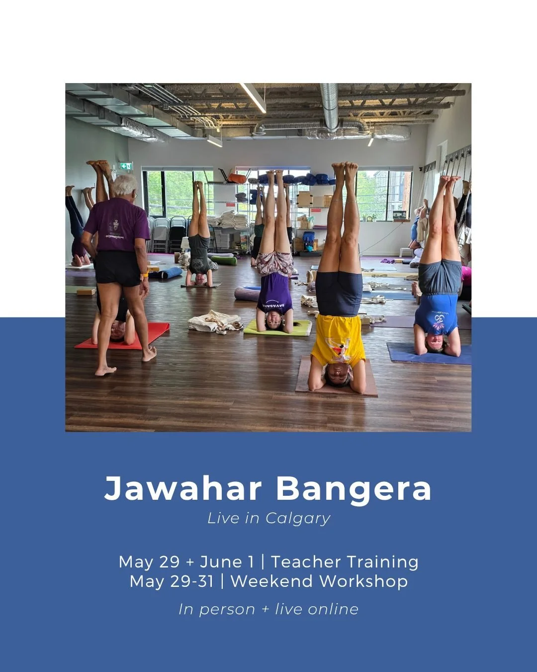 Jawahar Bangera Live in Calgary Spring 2026

A rare opportunity to study with an expert teacher who has masterful insights into practice techniques and its principles. Jawahar will explore how the practice touches the various layers of a human being 