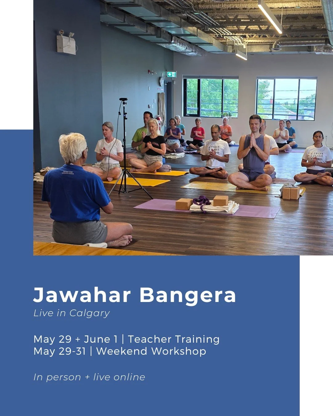 Jawahar Bangera: Yoga from the Source 🌱

A devoted student and close disciple of B.K.S. Iyengar since 1969, Jawahar Bangera will be sharing the wisdom of a life immersed in one of the world&rsquo;s most precise and refined traditions.

The weekend w