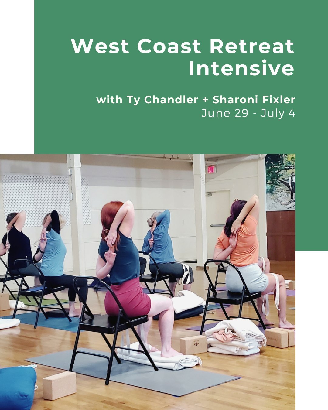 In these retreat intensives, we aim to create a daily structure with high-quality Iyengar instruction in a supportive atmosphere.

The week is thoughtfully sequenced to open the body, steady the nervous system and deepen awareness through sustained p