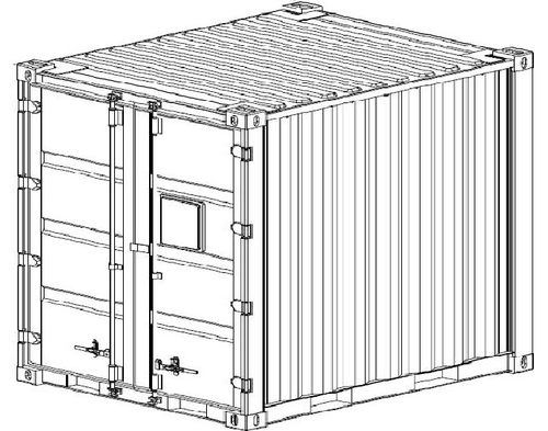 Custom Specialty ISO Military Containers Palatalized Load System ...