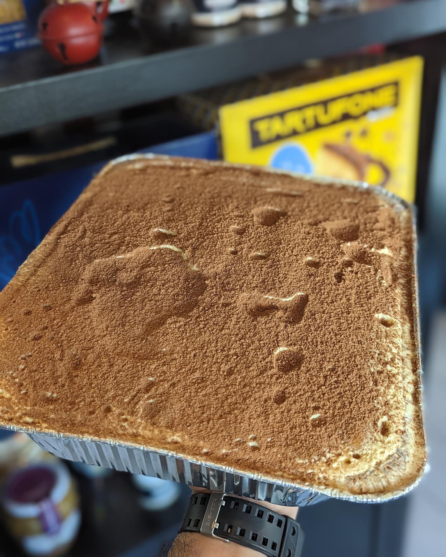 Homemade Tiramisu &gt;then that store bought garbage. Order one today! 845-499-2671