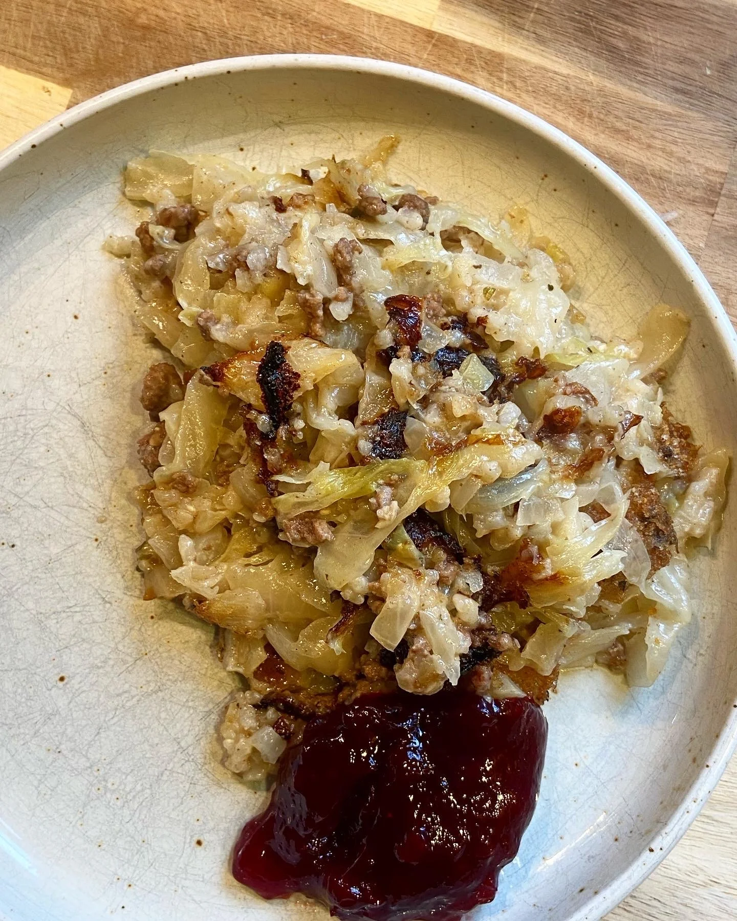 Grandma's Cabbage Casserole