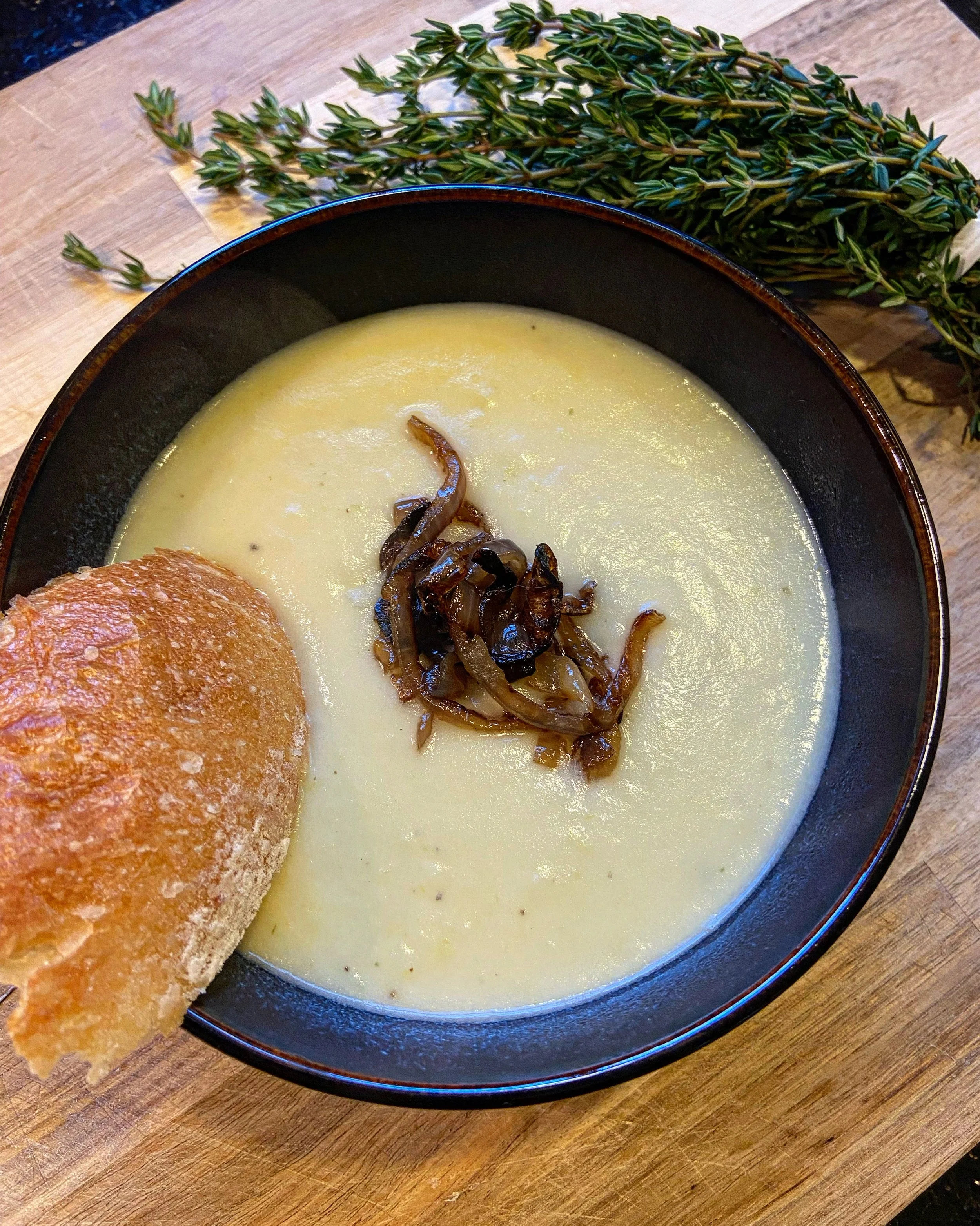 Creamy Potato Leek Soup