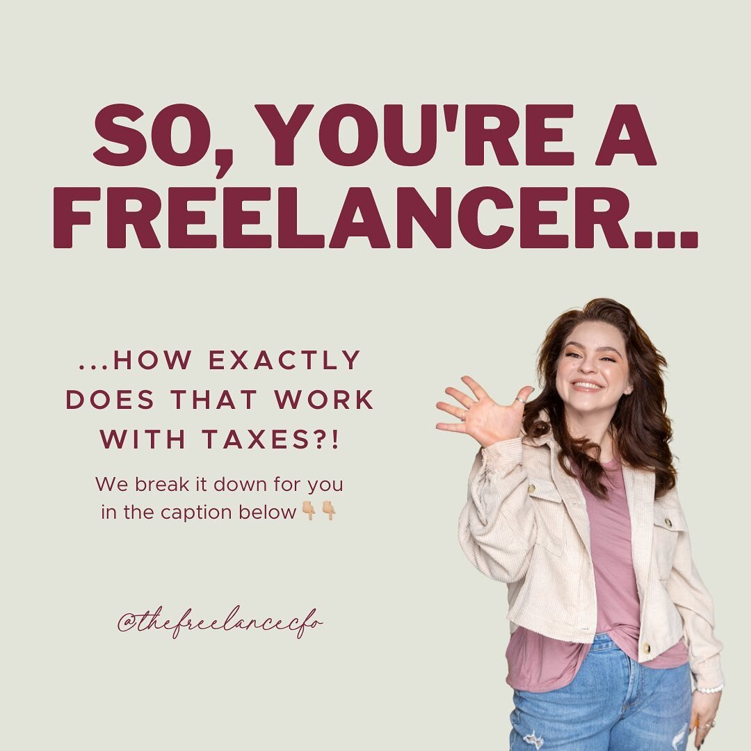 Freelancing can get tough, there&rsquo;s no doubt about it. And nothing is more stressful than getting around to tax season and realizing:⁣
⁣
𝘞𝘛𝘍 𝘢𝘮 𝘐 𝘥𝘰𝘪𝘯𝘨? 𝘐𝘴 𝘵𝘩𝘪𝘴 𝘦𝘷𝘦𝘯 𝘳𝘪𝘨𝘩𝘵?⁣
⁣
That&rsquo;s why tax aren&rsquo;t just some