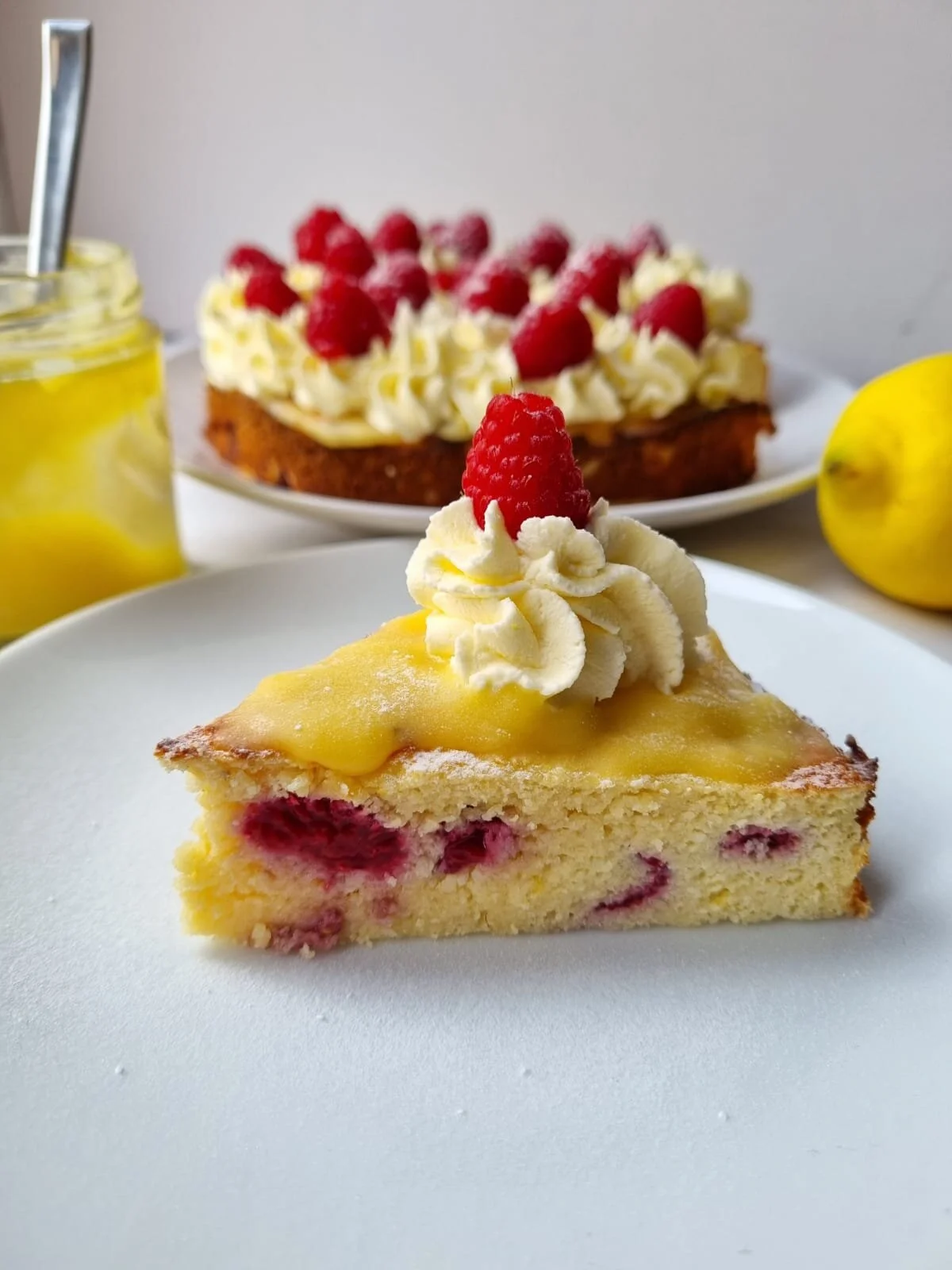 Keto Cake Ricotta Framboises Et Creme De Citron Keto4lesskilos
