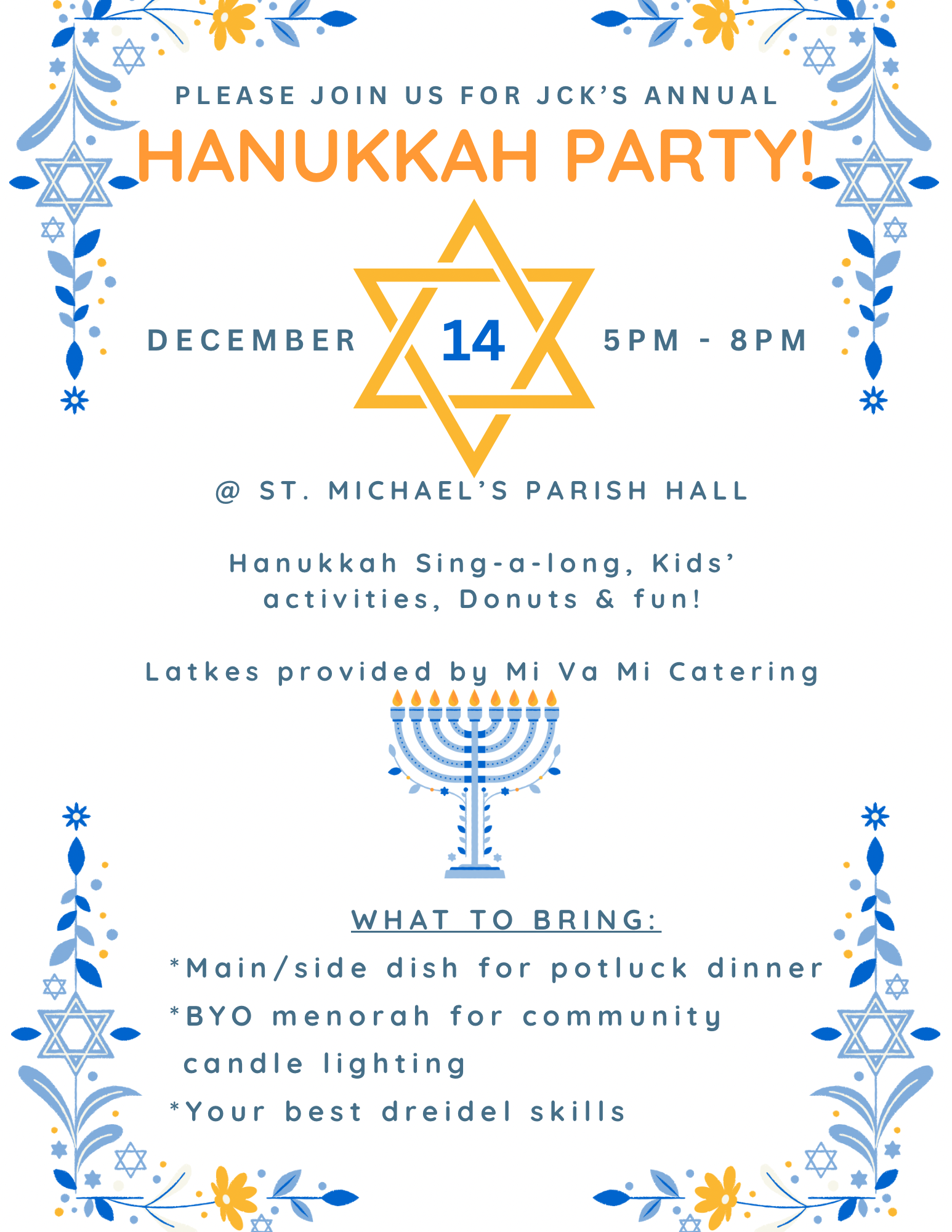 Hanukkah Party