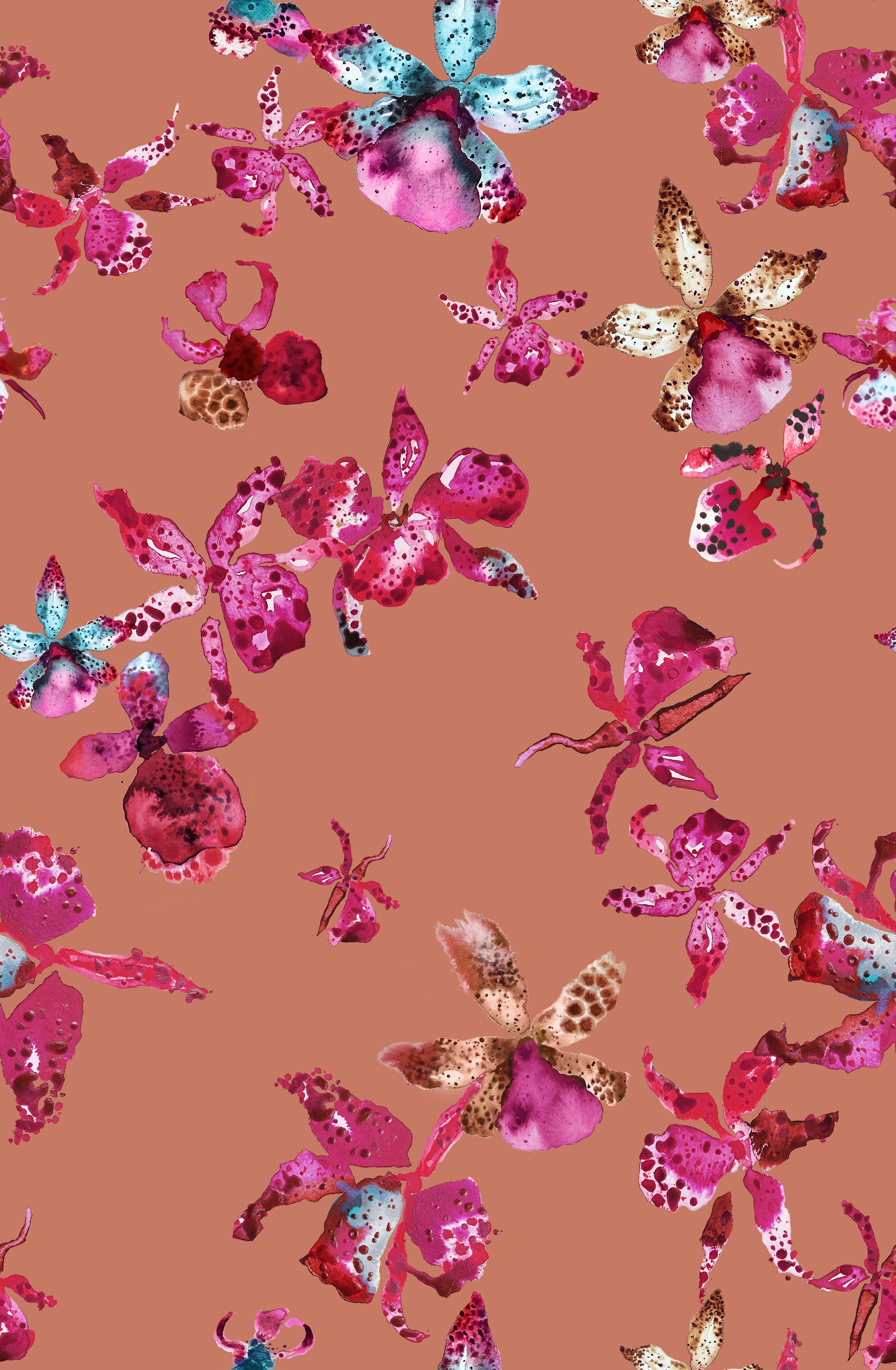 SPOTTED ORCHID -REPEAT TILE OPT 1 brown.jpg