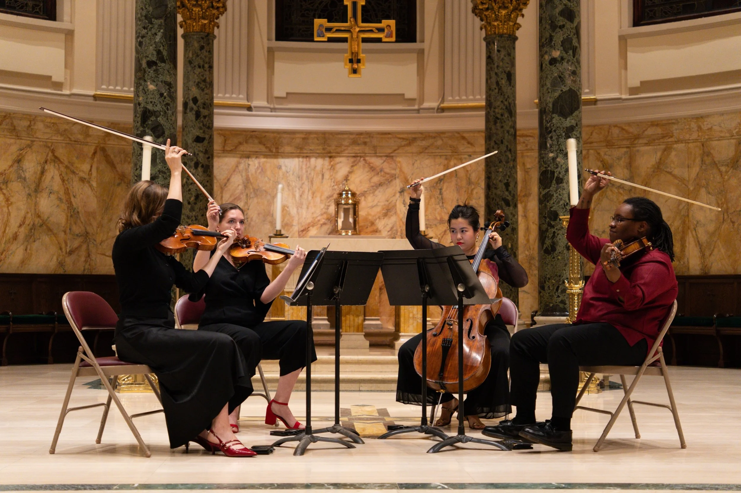 Last Friday was an incredibly special evening for me ❤️Unlike other performances I&rsquo;ve curated, I have to say I wasn&rsquo;t distractingly nervous on concert day. Perhaps that&rsquo;s because I knew ~Chamber Music on Jay St~ was something I was 