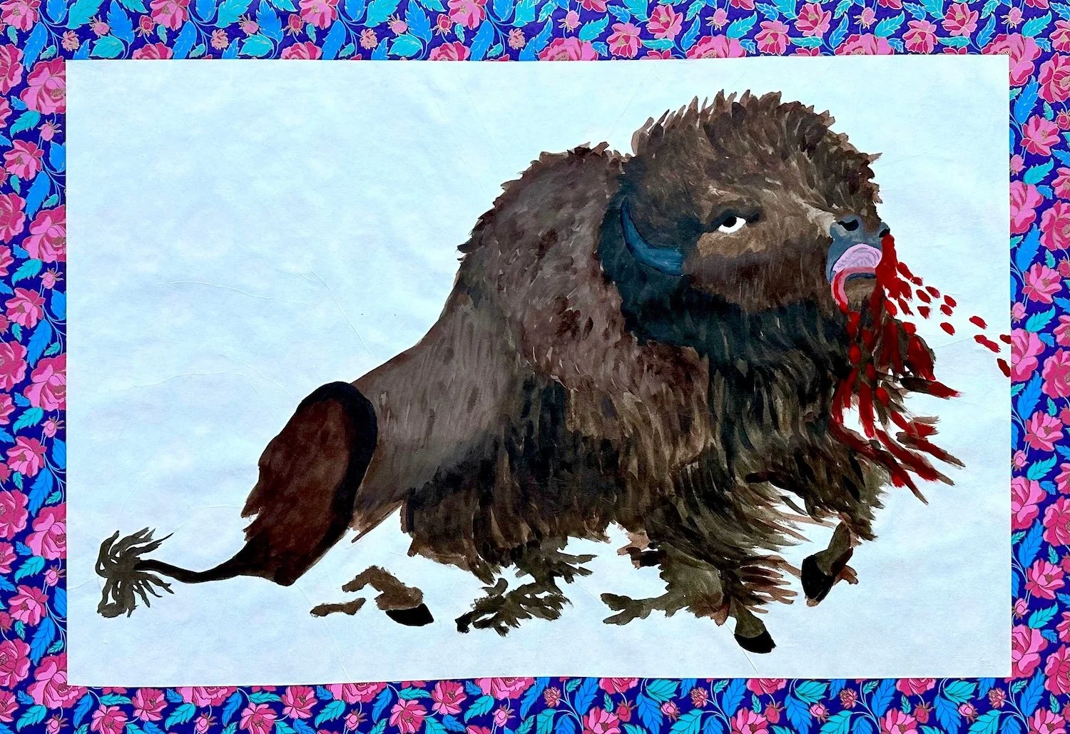 Wounded Buffalo