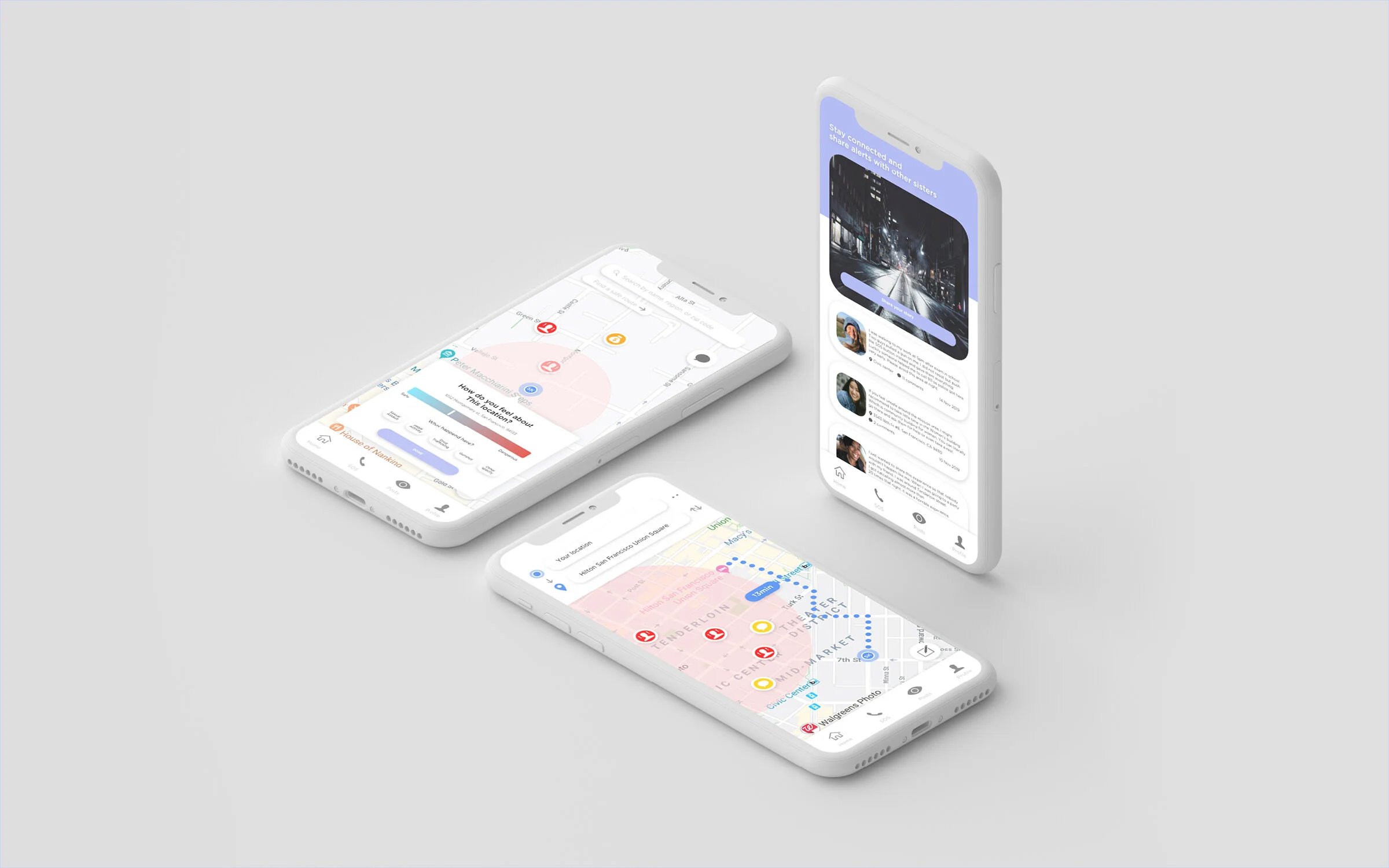 SECOND DELIVERABLE: SAN FRANCISCO SAFETY APP SERVICE In the second deliverable, I wanted to find a way to avoid dangerous situations in everyday life from the beginning. I thought the application was a good way to search for safe areas easily and ge…