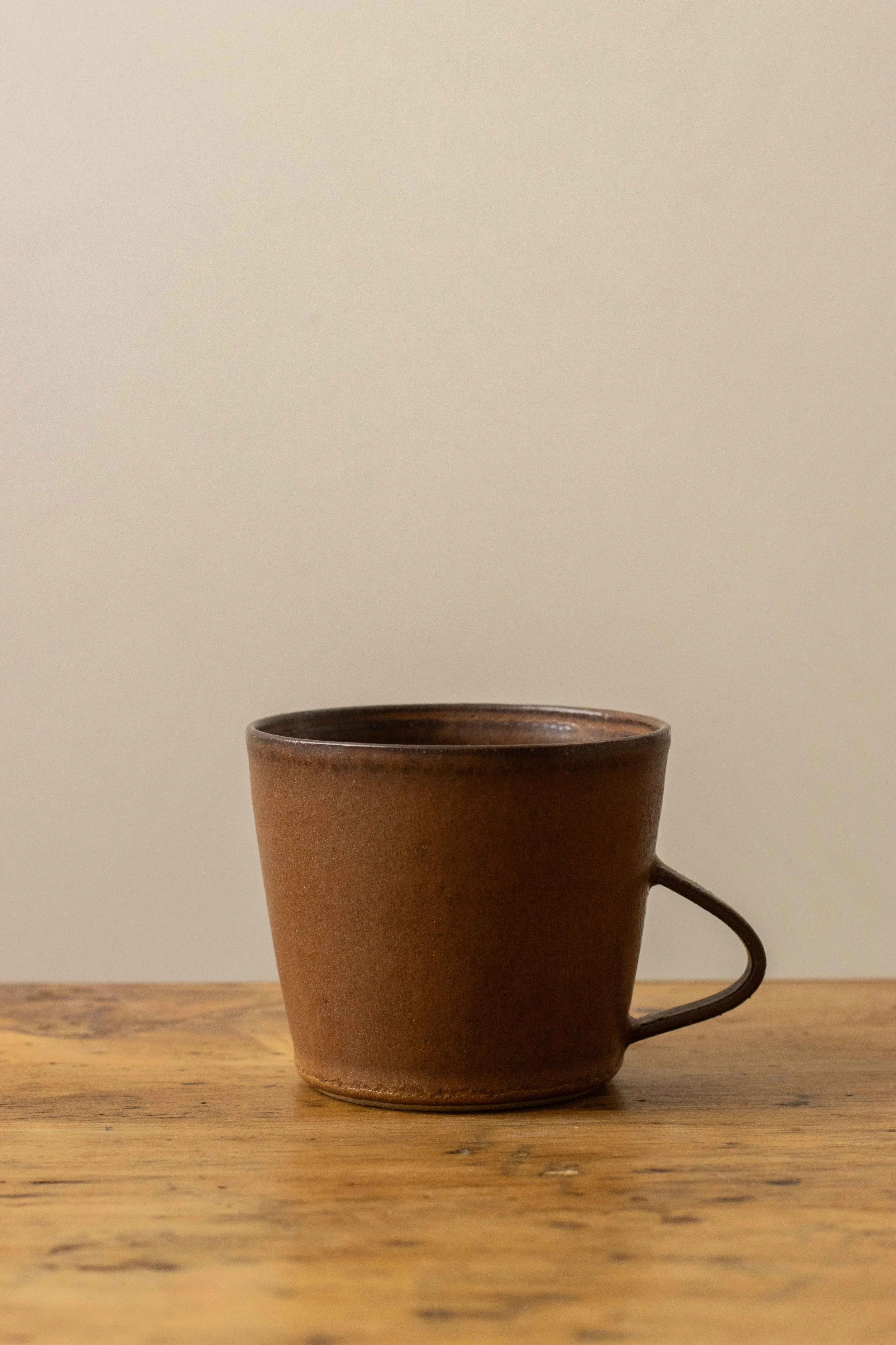 Handled cup in bark