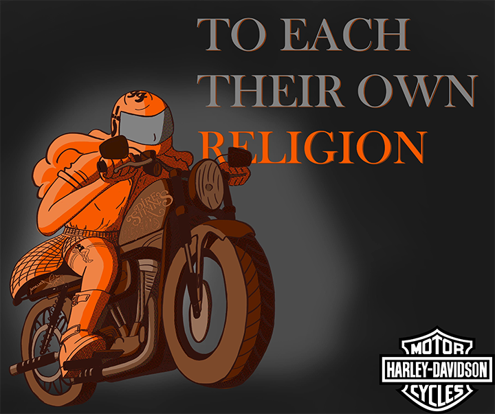 Harley Davidson Concept AdvertisementDone in Photoshop