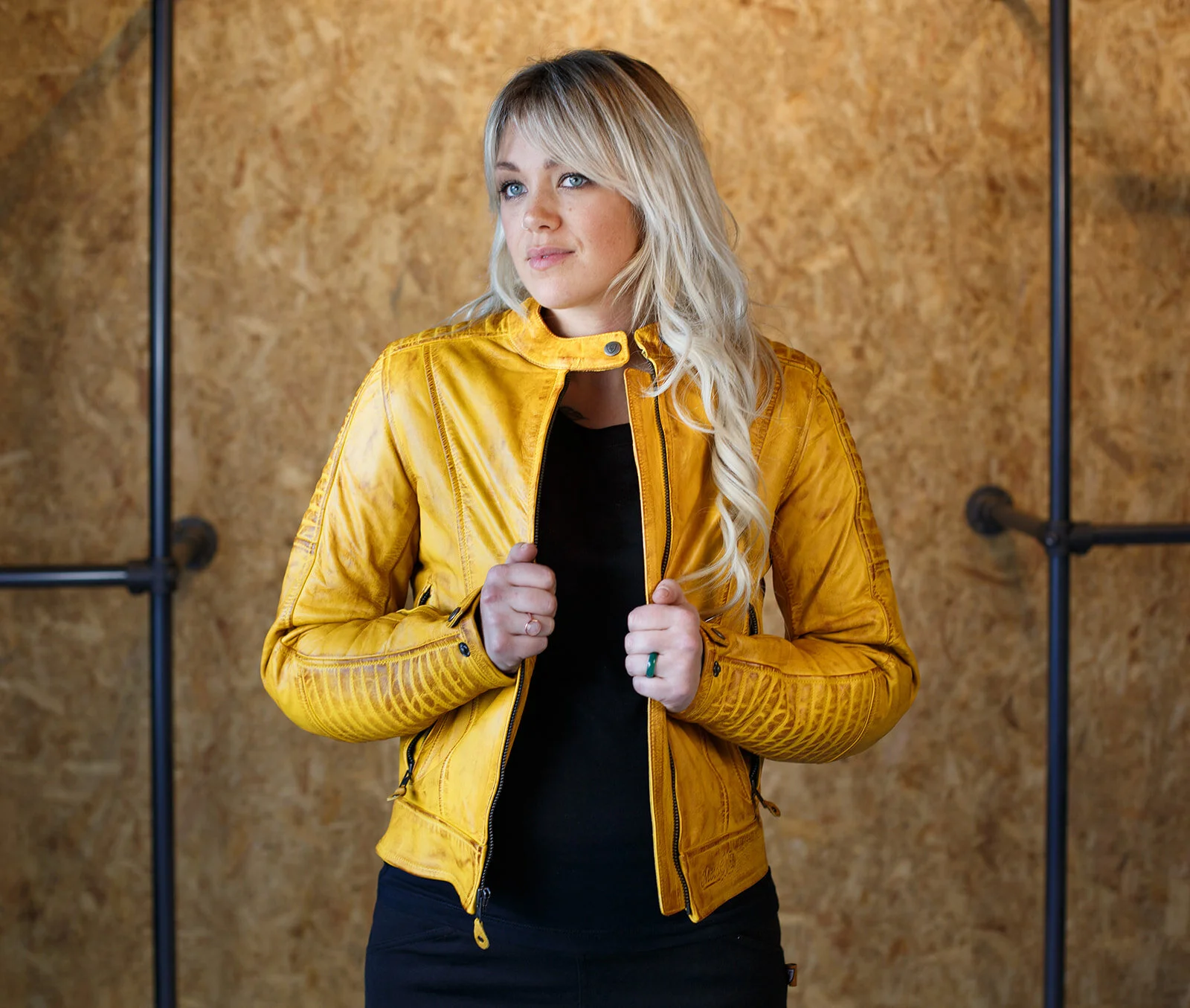 Motogirl valerie leather jacket Clearance