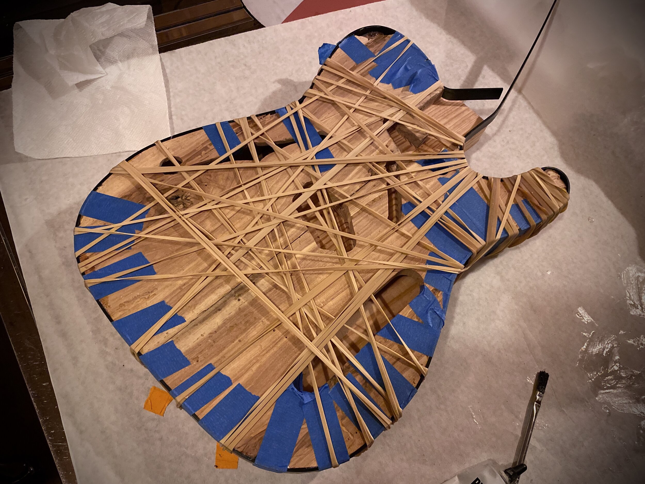 Gluing the binding ▸