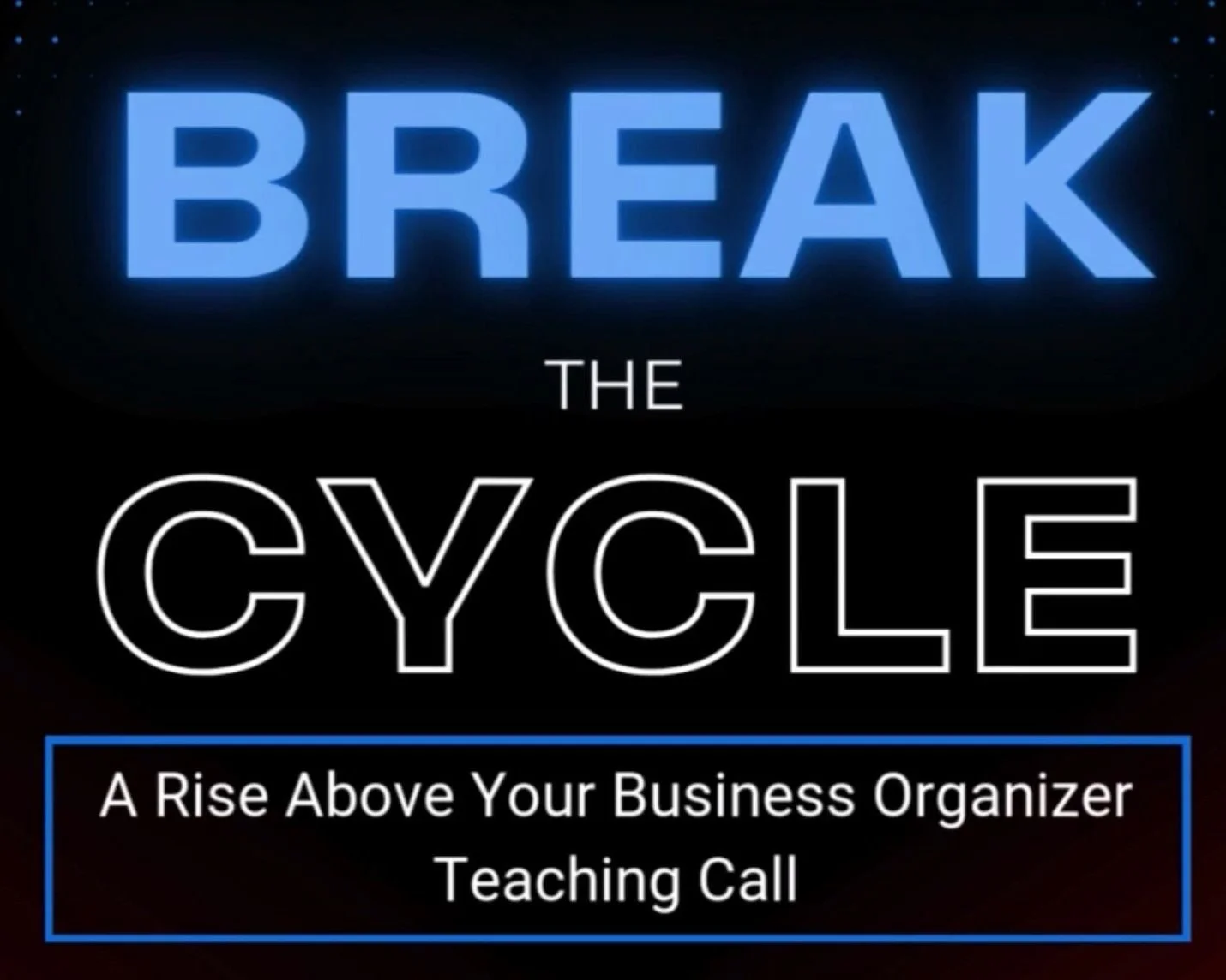 RAYB Business Organizer teaching call
